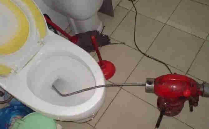 河西区马桶通下水
